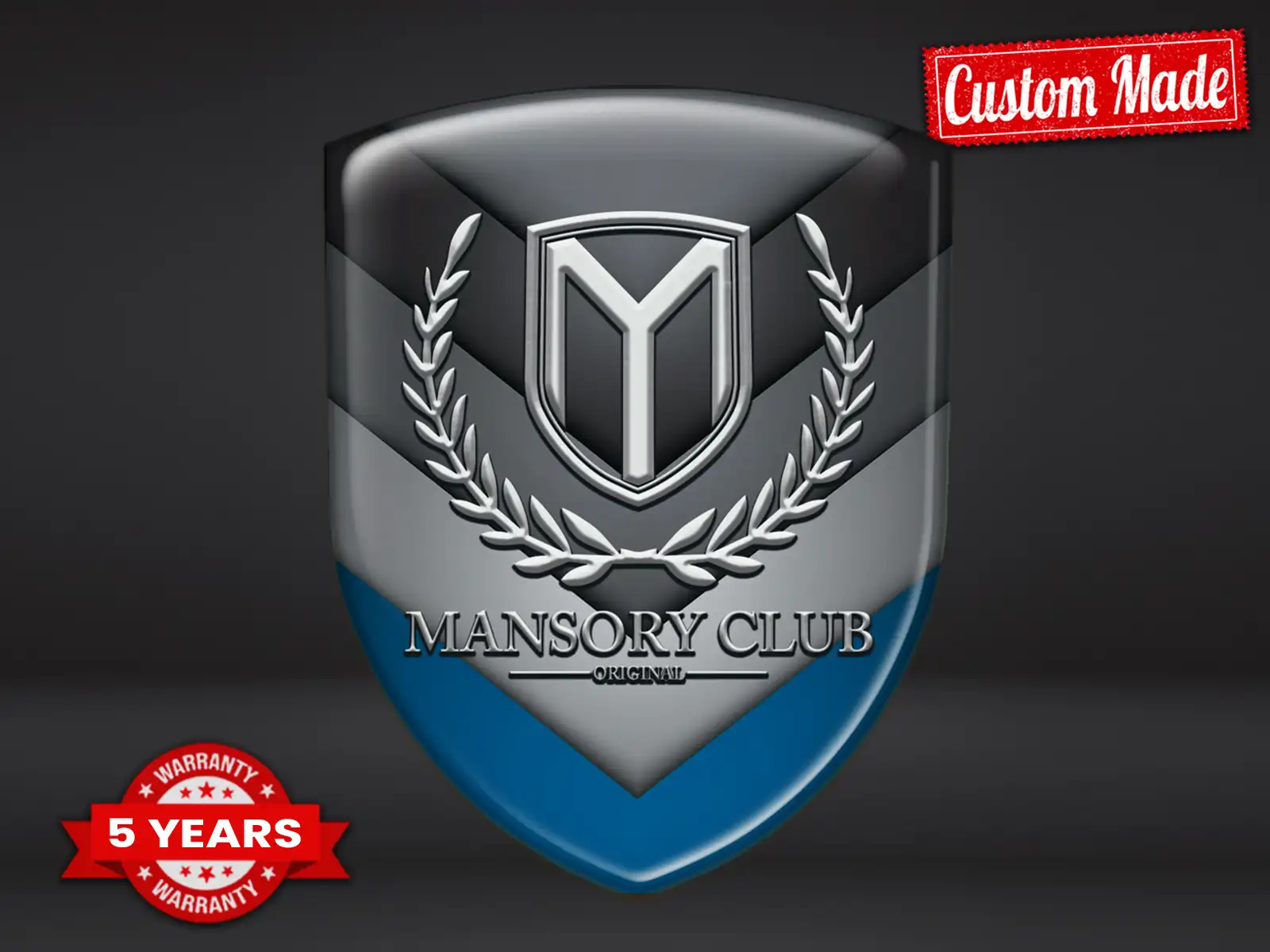 Mansory Firmenlogosticker Limitiert Robust Hochwertig